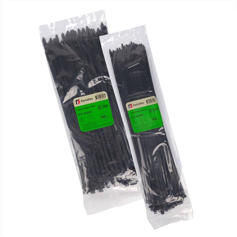Хомут кабельный КСС 4х250 нейл. черн. (уп.100шт) Fortisflex 49412