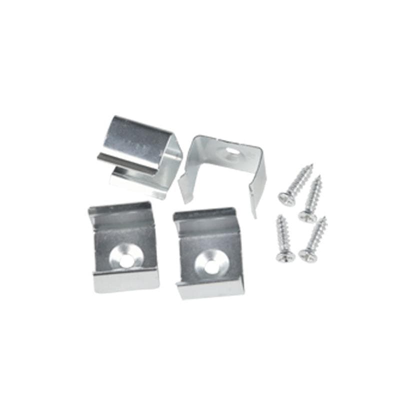 Набор аксессуаров UFE-N10 SILVER B POLYBAG для алюм. профиля заглушки 4шт пластик серебр. Uniel UL-00000630