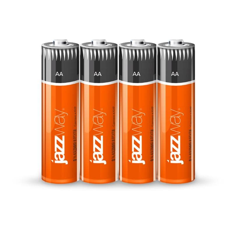 Элемент питания солевой AA/R6 1.5В Heavy Duty (уп.4шт) JazzWay 5010673
