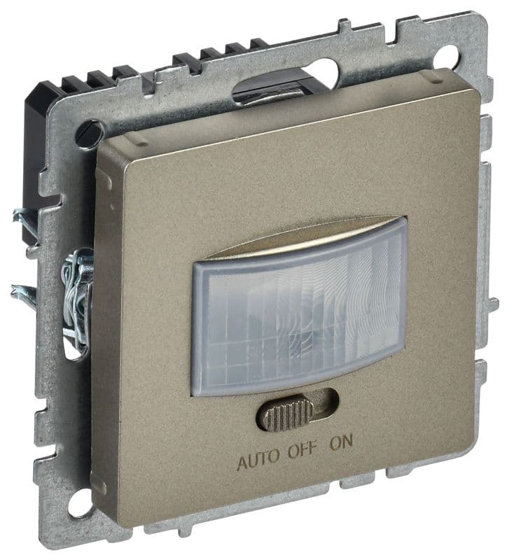 Датчик движения BRITE ДС10-1-БрШ механизм шампань IEK BR-MS10-N-150-05-K37