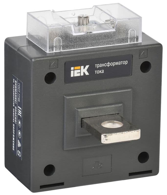 Трансформатор тока ТТИ-А 400/5А кл. точн. 0.5 5В.А МПИ08 IEK ITT10-2-05-0400-08