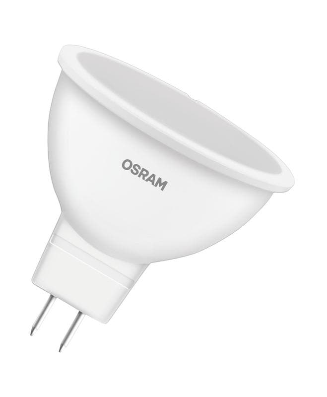 Лампа светодиодная LED STAR MR16 7.5W/830 (замена 75Вт) 7.5Вт пласт. 3000К тепл. бел. GU5.3 700лм 110 град. 220-240В OSRAM 4058075229068
