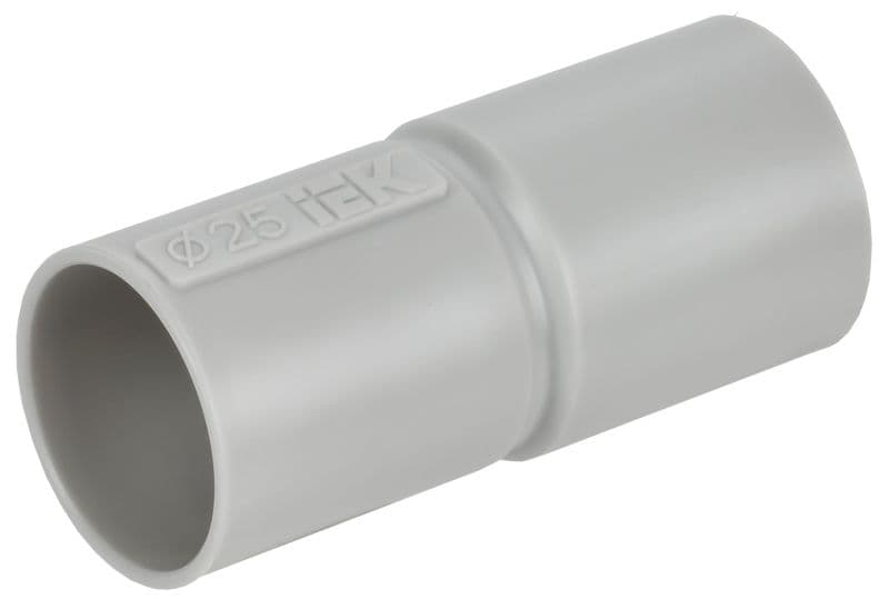Муфта соединительная для жестких труб d25 GIG-25 ELASTA IEK CTA10D-GIG25-K41-050
