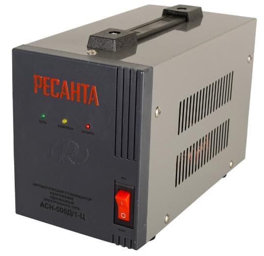 Стабилизатор напряжения АСН-500Д/1-Ц Ресанта 63/6/37