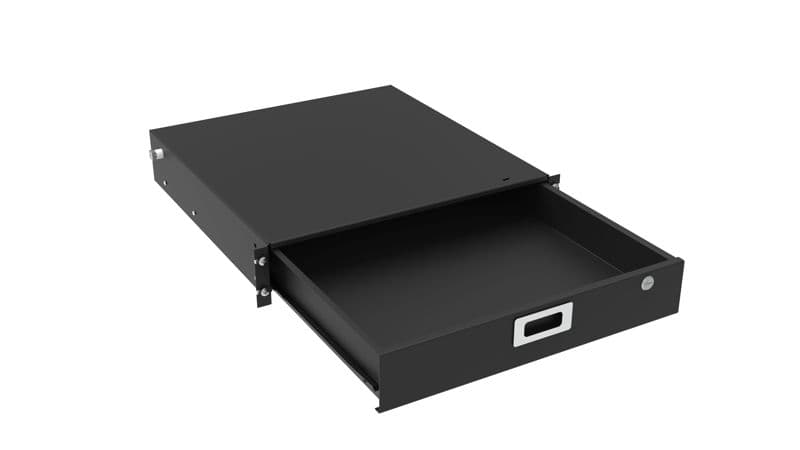 Ящик выдвижной 19дюйм 2U 460мм черн. РФ ITK ZP-SSB05-2U-45-R
