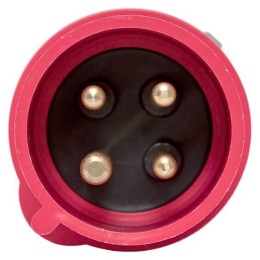 Вилка переносная 024 3Р+РЕ 32А 380В IP44 PROxima EKF ps-024-32-380-PRO