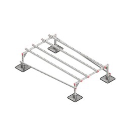 Конструкция опорная для установки оборудования TECHNORAPTOR STEELFOOT 1200х2000 тип 2 HD КМ TR0311