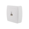 Розетка компьютерная ОП Demet RJ45 бел. LEZARD 711-0200-139