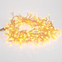 Гирлянда светодиодная "Мишура LED" 3м 288LED тепл. бел. 18Вт 220-240В IP20 провод ПВХ прозр. Neon-Ni