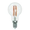 Лампа светодиодная LED-G45-13W/3000K/E14/CL PLS02WH Sky прозр. картон Uniel UL-00005905