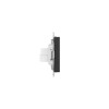 Розетка компьютерная 2-м СП Эпика RJ45 кат.5 механизм черн. EKF UP1-SOB-2RJ45-5