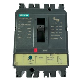 Выключатель автоматический MCCB BA-TM-160L/3P 100А (термомагнитый ТМ ICU:50KA) ELTEC 1200100