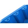 Лоток для крепежа пластиковый 160х115х75мм син. MOS 65697М