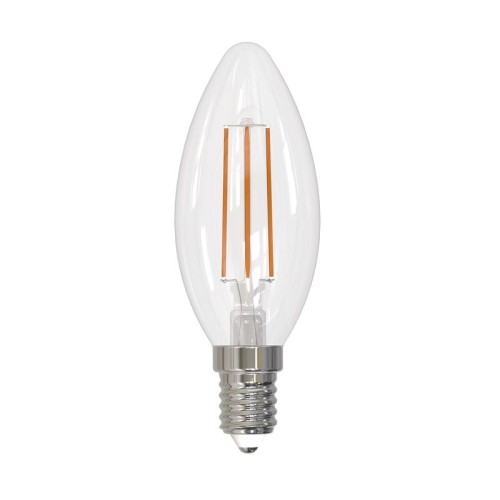 Лампа светодиодная LED-C35-9W/4000K/E14 /CL PLS02WH Sky 9Вт прозрачная 4000К нейтр. бел. E14 (упак.