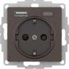 Розетка AtlasDesign 16А с 2-мя заряд. устройствами USB тип A+C 5В/2.4А 2х5В/1.2А механизм мокко SE A