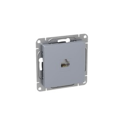 Розетка компьютерная СП Эпика RJ45 кат.5 механизм алюм. EKF UP1-SOA-RJ45-5
