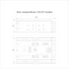 Лоток листовой перфорированный 400х100 L3000 сталь 1мм Стандарт Промрукав PR16.0016