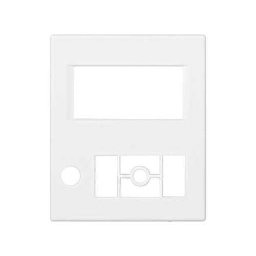 Накладка розетки 75252-39 Simon82 Centralizations бел. 82058-50