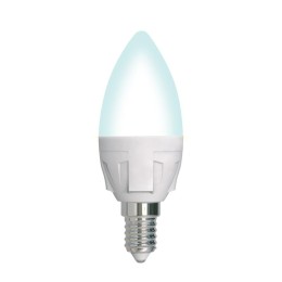 Лампа светодиодная LED-C37 7W/4000K/E14 /FR/DIM PLP01WH Яркая 7Вт матовая 4000К нейтр. бел. E14 димм