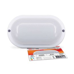 Светильник светодиодный СПП-ОВАЛ 8Вт 6500К IP65 640лм 230В герметичный IN HOME 4690612031378