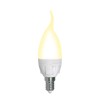 Лампа светодиодная LED-CW37 7W/3000K/E14/FR/DIM PLP01WH Яркая 7Вт матовая 3000К тепл. бел. E14 димми