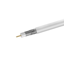 Кабель коаксиальный RG-11 CCS 1.63 (21проц.)/FPE/Al-Pet-Al Foil Unbonded/Al 96х0.12/PVC бел. (уп.305