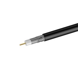 Кабель коаксиальный RG-11 CCS 1.63 (21проц.)/FPE/Al-Pet-Al Foil Unbonded/Al 96х0.12/PE черн. (уп.305