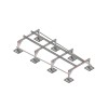 Конструкция опорная для установки оборудования TECHNORAPTOR STEELFOOT 1200х3000 тип 3 HD КМ TR0315