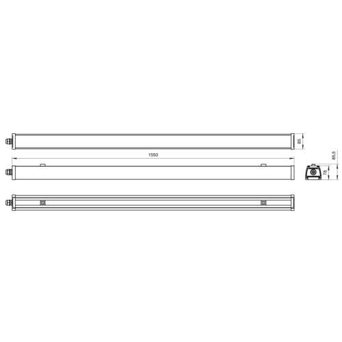 Светильник аварийный BS-AMON-53-L5-STABILAR3 V01 5000К Белый свет a29137