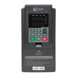 Преобразователь частоты 4/5.5кВт 3х400В VECTOR-100 PROxima EKF VT100-4R0-3B