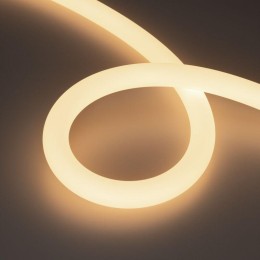 Лента светодиодная Moonlight-TOP-A336-D25mm 24V Warm 3000К 360deg 14.4Вт/м IP65 2835 wire х2 прямой