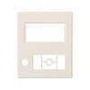 Накладка розетки 75252-39 Simon82 Centralizations сл. кость 82058-51