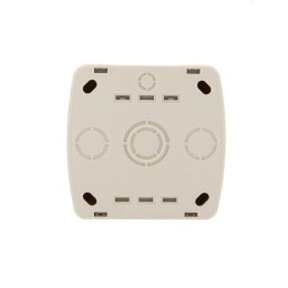 Переключатель проходной 2-кл. ОП Demet 10А IP20 крем. LEZARD 711-0300-106