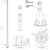 Комплект крепежа для ОСф/ОГСф-0;4 (болт М20х160 кл. пр. 8.8 - 8шт; гайка М20 - 32 шт; шайба М20 - 32