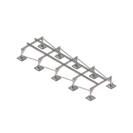 Конструкция опорная для установки оборудования TECHNORAPTOR STEELFOOT 1200х4000 тип 2 HD КМ TR0317
