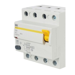 Выключатель дифференциального тока (УЗО) 4п 25А 300мА тип AC ВД1-63 KARAT IEK MDV10-4-025-300