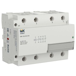 Контактор модульный KMR 100А 230В AC 2НО 2НЗ ARMAT IEK AR-KMR10-100-22-230