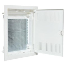 Щит слаботочный встраив. Nova 2 габарит IP41 с метал. перфорированной дверью EKF nv-mb-pmd-2