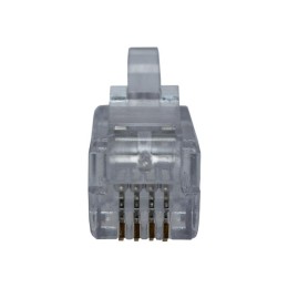 Коннектор 4P4C (RJ-11) (уп.100шт) SUPRLAN 10-0229