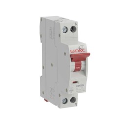 Выключатель компактный автоматический дифференциального тока YON max MDR 1P+N 30мА 20A C 6кА тип А Y