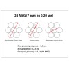Патч-корд F/UTP кат.6 PC-FTP-RJ45-Cat.6-15m-LSZH 2хRJ45/8p8c экранир. LSZH 15м сер. Cabeus 7914c
