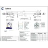 Патч-корд F/UTP кат.6 PC-FTP-RJ45-Cat.6-15m-LSZH 2хRJ45/8p8c экранир. LSZH 15м сер. Cabeus 7914c