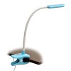 Светильник настольный TLD-554 Blue/LED/400Lm/5500K/Dimmer 4Вт «прищепка» сенсор. выкл. Uniel UL-0000