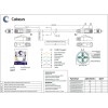 Патч-корд S/FTP кат.6A PC-SSTP-RJ45-Cat.6a-10m-LSZH 2хRJ45/8p8c экранир. LSZH (10G) 10м сер. Cabeus