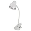 Светильник настольный TLD-557 Beige/LED/350Lm/5500K/Dimmer 5Вт «прищепка» сенсор. выкл. Uniel UL-000