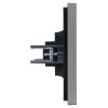 Розетка HDMI FORTE&PIANO FP540 сталь IEK FP-H10-K46