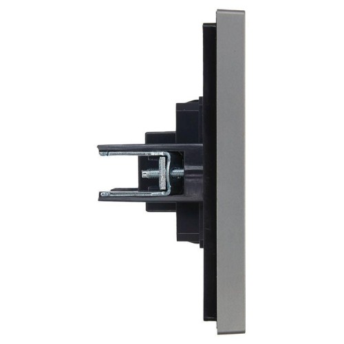 Розетка HDMI FORTE&PIANO FP540 сталь IEK FP-H10-K46