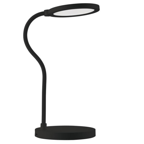 Светильник настольный TLD-553 Black/LED/400Lm/4500K/Dimmer/USB 6Вт встроен. аккум. 1200мАч сенсор.вы