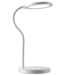 Светильник настольный TLD-553 White/LED/400Lm/4500K/Dimmer/USB 6Вт встроен. аккум. 1200мАч сенсор. в
