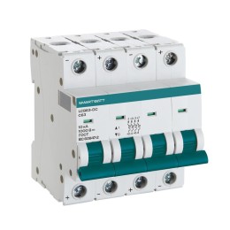 Выключатель автоматический модульный PDE LCB63H-DC-Z6/4 6А 4P кривая Z 10кА SmartWatt 4512020490350